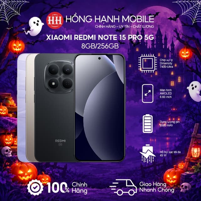 Điện Thoại Xiaomi Redmi Note 15 Pro 5G 8GB/256GB - Hàng Chính Hãng - Ảnh 10