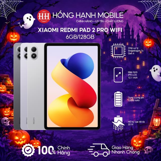 Máy Tính Bảng Xiaomi Redmi Pad 2 Pro Wifi 6GB/128GB - Hàng Chính Hãng - Ảnh 9
