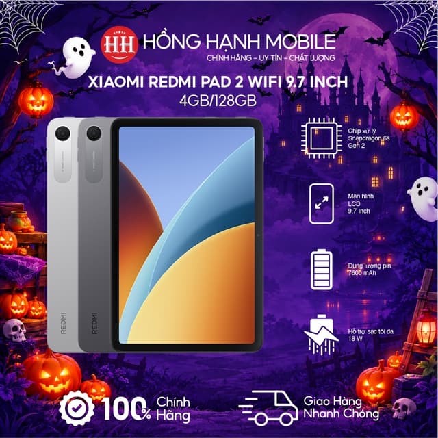 Máy Tính Bảng Xiaomi Redmi Pad 2 Wifi 4GB/128GB Bản 9.7 Inches - Hàng Chính Hãng - Ảnh 6
