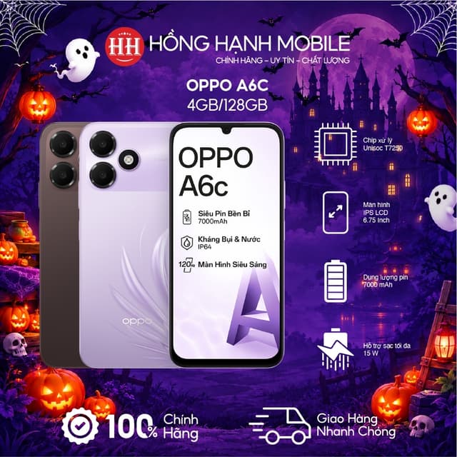 Điện Thoại Oppo A6c 4GB/128GB - Hàng Chính Hãng - Ảnh 4