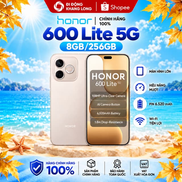 Điện thoại Honor 600 Lite 5G 8GB/256GB - Hàng Chính Hãng. - Ảnh 4