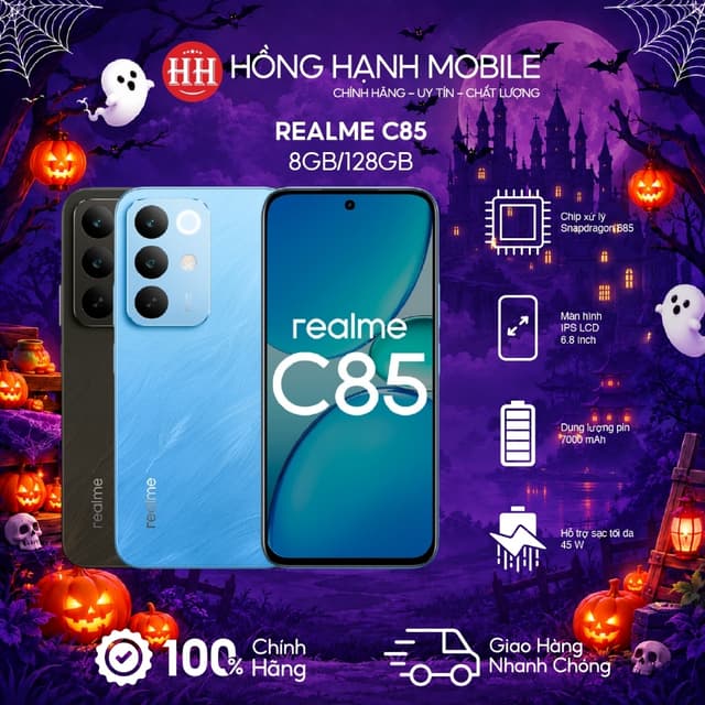 Điện Thoại Realme C85 8GB/128GB - Hàng Chính Hãng - Ảnh 10