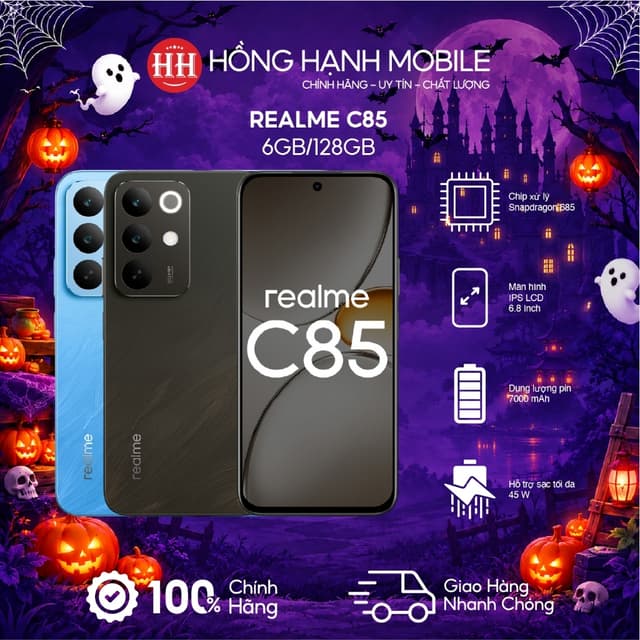 Điện Thoại Realme C85 6GB/128GB - Hàng Chính Hãng - Ảnh 10