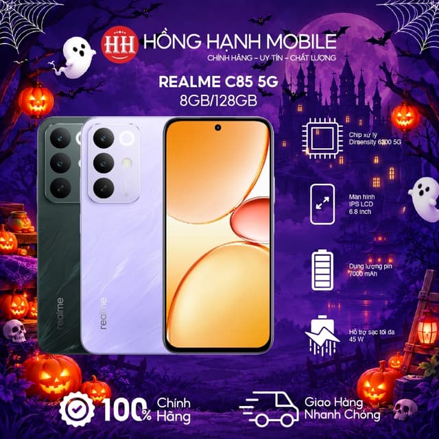 Điện Thoại Realme C85 5G 8GB/128GB - Hàng Chính Hãng - Ảnh 5