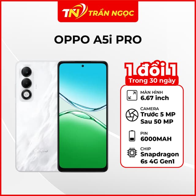 Điện thoại Oppo A5i Pro (4G) 8GB 128GB Chính Hãng - Ảnh 5