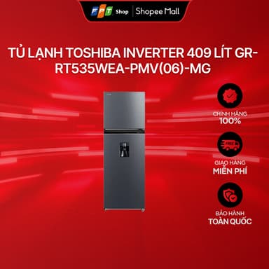 So sánh giá [Chỉ GH tận nơi] Tủ lạnh Toshiba Inverter 409 lít GR-RT535WEA-PMV(06)-MG rẻ nhất?