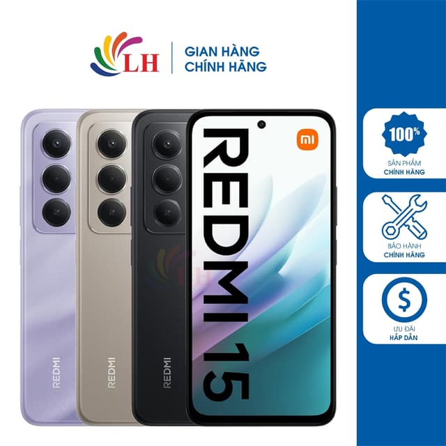 Điện thoại Xiaomi Redmi 15 (8GB/128GB) - Hàng chính hãng - Ảnh 10