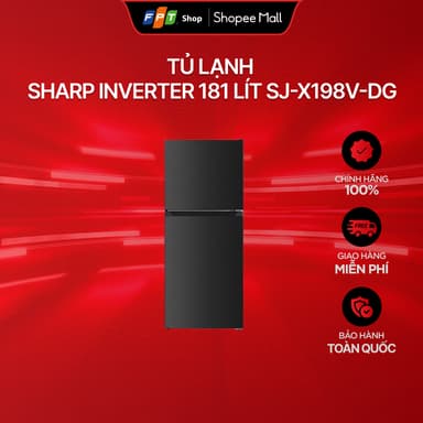So sánh giá [Chỉ GH tận nơi] Tủ lạnh Sharp Inverter 181 lít SJ-X198V-DG rẻ nhất?