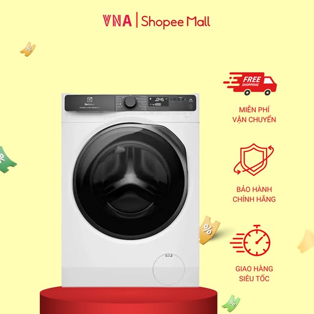 Máy giặt Electrolux UltimateCare 700 Inverter 10 kg EWF1043R7WC - Miễn phí giao hàng và lắp đặt - Ảnh 1