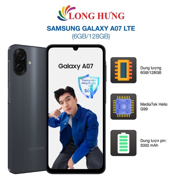 Điện thoại Samsung Galaxy A07 LTE (6GB/128GB) - Hàng chính hãng - Ảnh 12