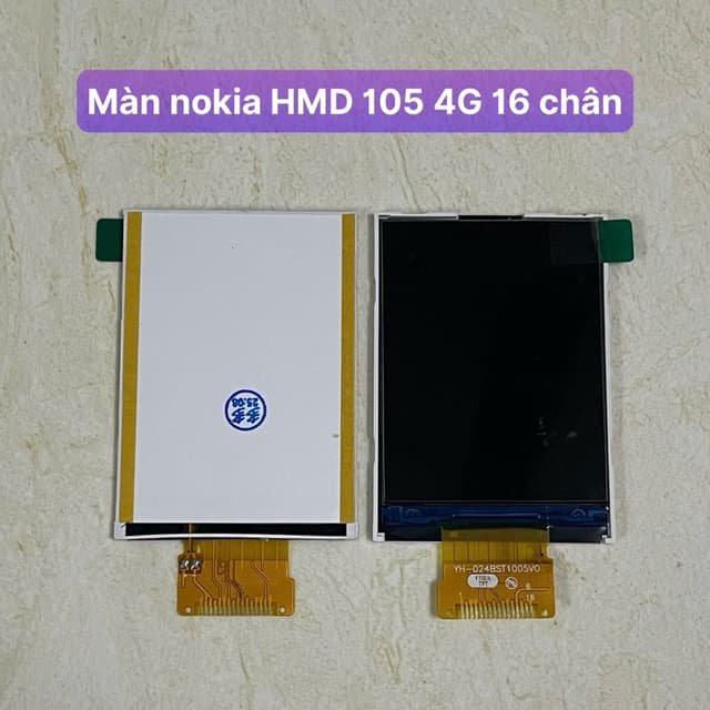 màn hình nokia HMD 105 - 4G TA1651 - 16 chân Full size ,zin hiển thị đẹp - Ảnh 1