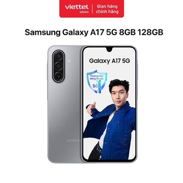 Điện thoại Samsung Galaxy A17 5G 8GB 128GB Chính hãng - Ảnh 8
