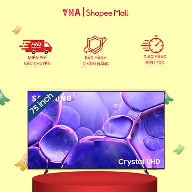 So sánh giá Smart Tivi Crystal UHD Samsung 4K 75 inch UA75U8500F - Mới 2025 - Miễn phí giao hàng và lắp đặt để bàn rẻ nhất?