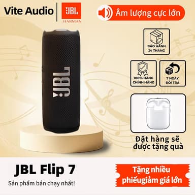 So sánh giá Loa Bluetooth di động JBL Flip 7, Bluetooth 5.4, IP68 chống nước và bụi, âm lượng siêu lớn rẻ nhất?