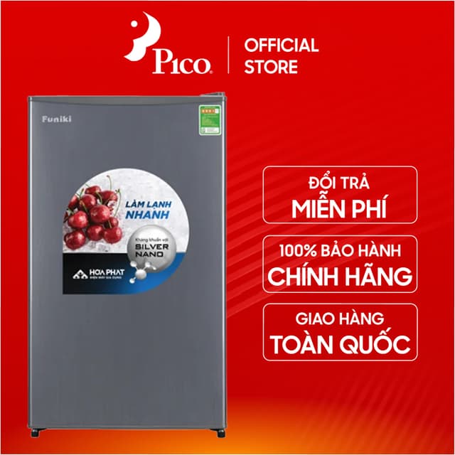 [GIAO TOÀN QUỐC - KHÔNG LẮP ĐẶT] Tủ lạnh mini FUNIKI 90 lít FR-91CD - Ảnh 5