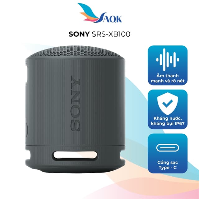 Loa Bluetooth Sony SRS-XB100 - Hàng chín hãng - Ảnh 12
