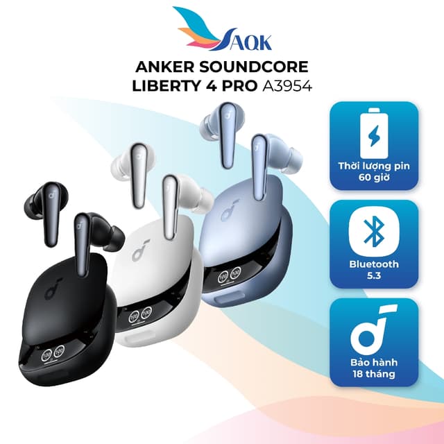 Tai nghe Bluetooth True Wireless Anker Soundcore Liberty 4 Pro A3954 - Hàng chính hãng - Ảnh 8