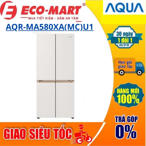 Tủ lạnh Aqua AQR-MA580XA(MC)U1  Inverter 508 lít Multi Door ( Tặng Giao vs lắp đặt miễn phí ) - Ảnh 8