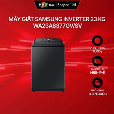 So sánh giá [Chỉ GH tận nơi] Máy giặt Samsung Inverter 23 kg WA23A8377GV/SV rẻ nhất?