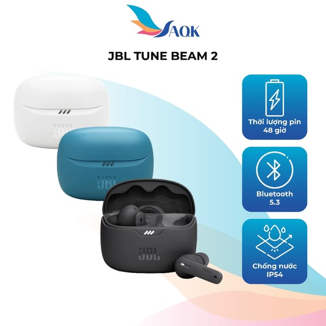 Tai nghe Bluetooth True Wireless JBL Tune Beam 2 - Hàng chính hãng - Ảnh 8