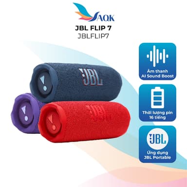 So sánh giá Loa Bluetooth JBL Flip 7 JBLFLIP7 - Hàng chính hãng rẻ nhất?