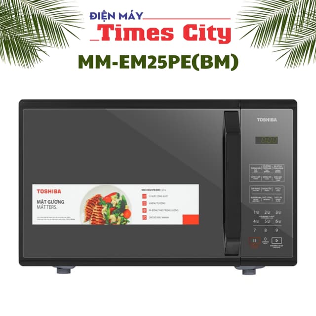 Lò vi sóng Toshiba MM-EM25PE(BM) 25 lít - Ảnh 5
