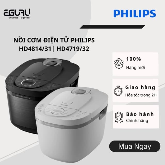 Nồi cơm điện tử Philips 1.8 lít HD4814/31| HD4719/32_Bảo hành 2 năm - Ảnh 6