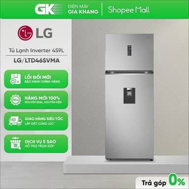 So sánh giá LTD46SVMA - Tủ Lạnh LG Inverter 459 Lít LTD46SVMA [Freeship HCM] rẻ nhất?