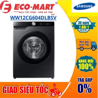 So sánh giá Máy giặt Samsung WW12CG604DLBSV AI EcoBubble Inverter 12 kg ( Tặng Giao vs lắp đặt miễn phí ) rẻ nhất?
