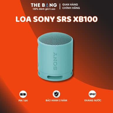 So sánh giá Loa Sony SRS-XB100 (Pin 16h | Công suất 5W | IP67 | Bluetooth 5.3 | Fast Pair | Sound Diffusion Processor) rẻ nhất?