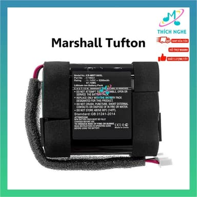 So sánh giá Pinnn Marshall Tufton dùng thay thế cho loa bluetooth Pin Marshall Tufton rẻ nhất?
