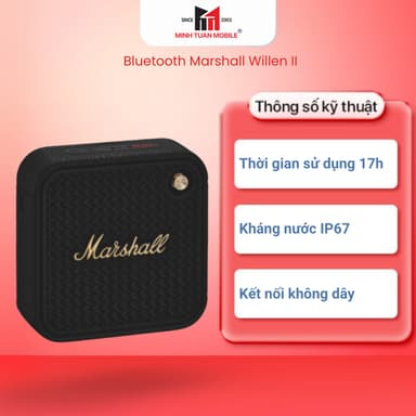 So sánh giá Loa Bluetooth Marshall Willen II rẻ nhất?