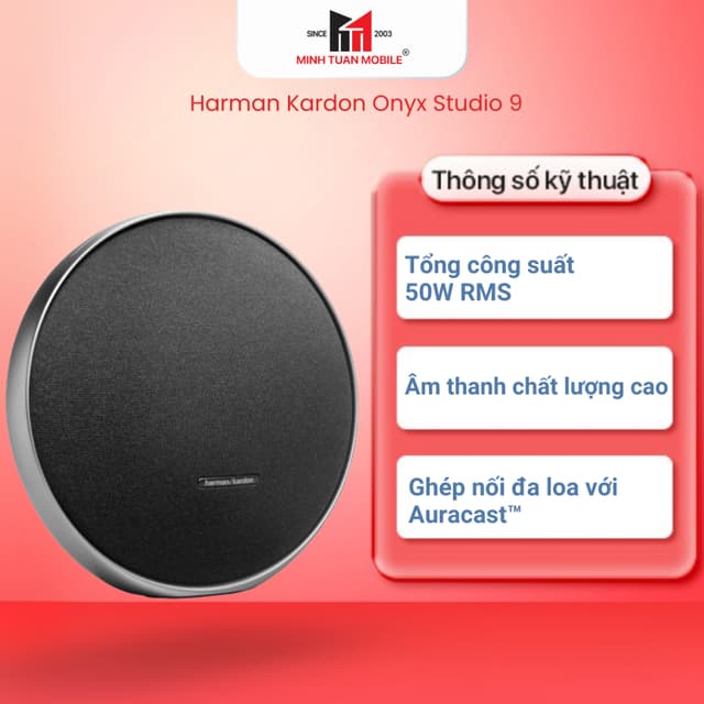 Loa Bluetooth Harman Kardon Onyx Studio 9 - Ảnh 6