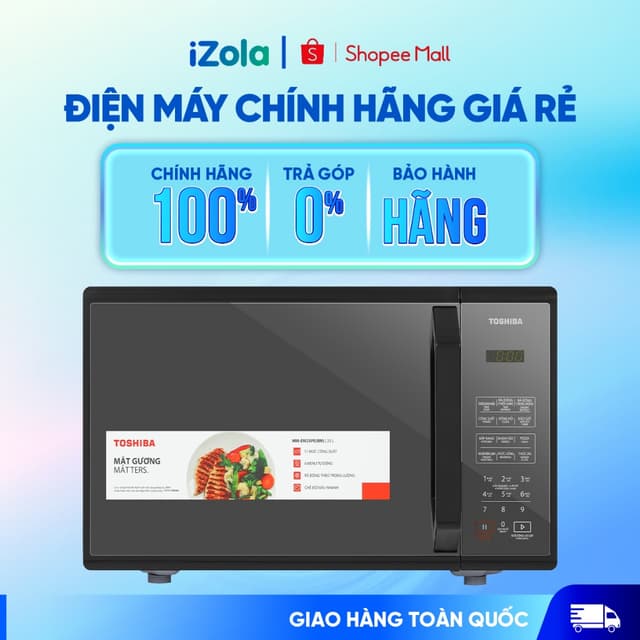 MM-EM25PE(BM) - Lò vi sóng Toshiba MM-EM25PE(BM) 25 lít - Hàng chính hãng - Ảnh 3