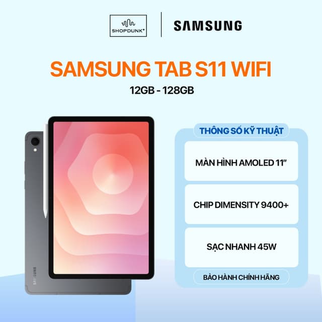 Máy Tính Bảng Samsung Galaxy Tab S11 WiFi 12GB|128GB Chính Hãng - Ảnh 1