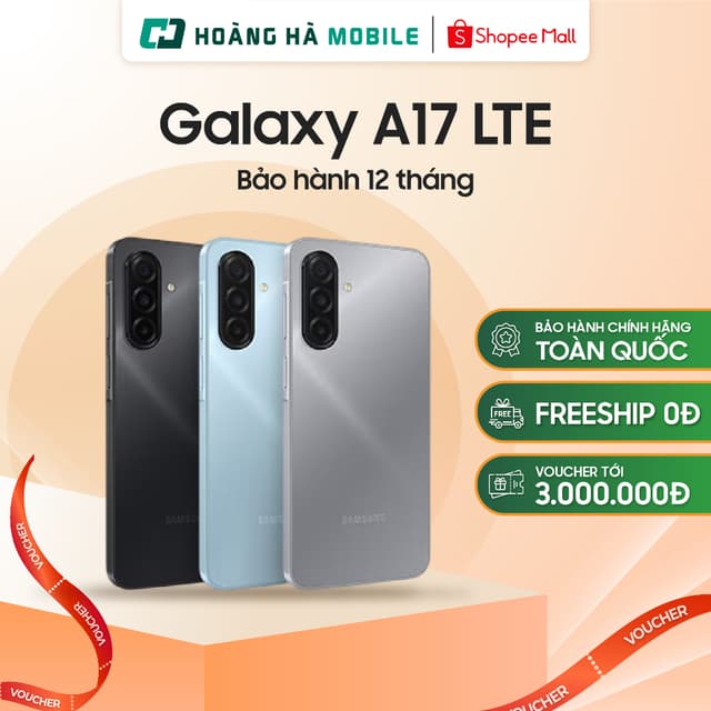 Điện thoại di động Samsung Galaxy A17 LTE 8GB/128GB - Nguyên Seal Chưa Active - Ảnh 6