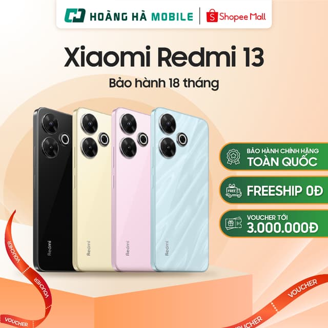 Điện thoại di động Xiaomi Redmi 15 5G 8GB/256GB / Redmi 13 6GB/128GB Chính hãng bảo hành 18 tháng - Ảnh 9