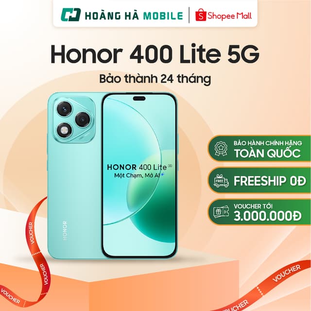 Điện thoại di động HONOR 400 Lite 12GB/256GB - Chính hãng(Nguyên Seal Chưa Active) - Ảnh 2