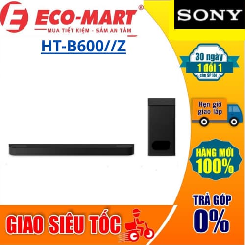 HT-B600 Bộ loa thanh Sony BRAVIA Theatre Bar 6 HT-B600//Z 350W ( Tặng lắp đặt miễn phí) - Ảnh 5