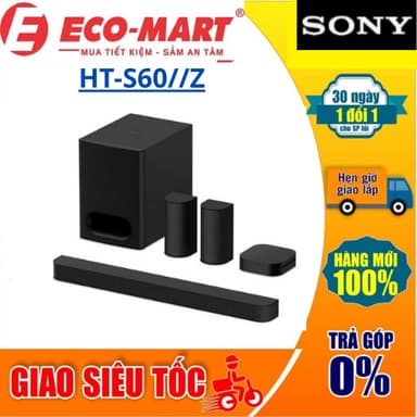 So sánh giá HT-S60 Bộ loa thanh Sony BRAVIA Theatre System 6 HT-S60//Z 1000W ( Tặng  lắp đặt miễn phí) rẻ nhất?