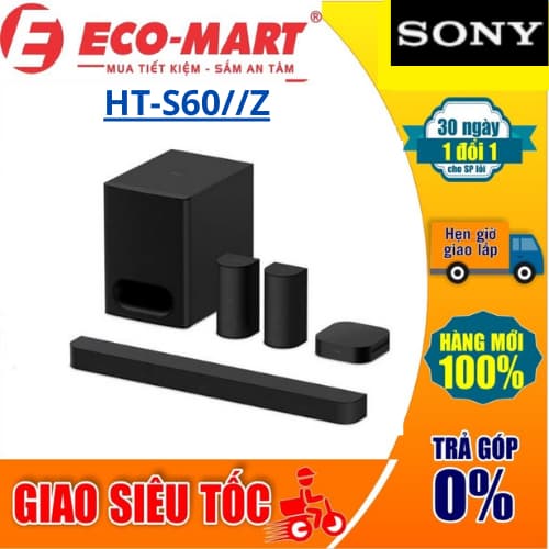 HT-S60 Bộ loa thanh Sony BRAVIA Theatre System 6 HT-S60//Z 1000W ( Tặng  lắp đặt miễn phí) - Ảnh 10