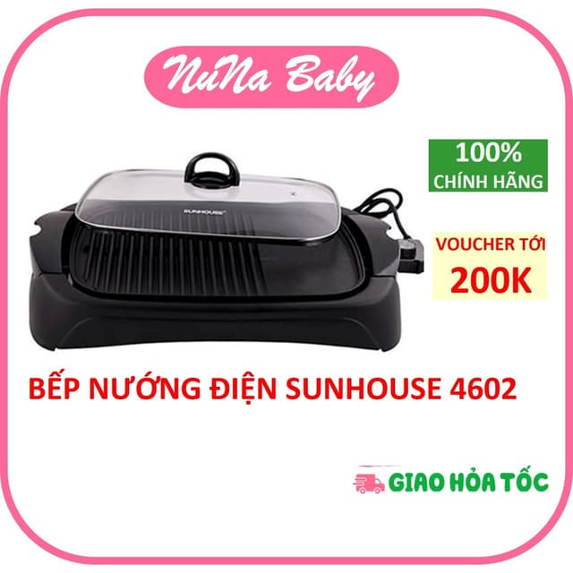 Bếp nướng điện Sunhouse SHD4602 - Ảnh 1