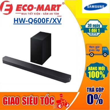 So sánh giá Q600F Bộ loa thanh, dàn âm thanh Samsung HW-Q600F/XV 380W ( Tặng giao lắp đặt miễn phí) rẻ nhất?