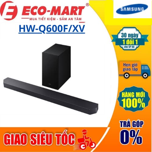 Q600F Bộ loa thanh, dàn âm thanh Samsung HW-Q600F/XV 380W ( Tặng giao lắp đặt miễn phí) - Ảnh 2