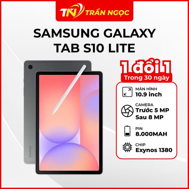 Máy tính bảng Samsung Galaxy Tab S10 Lite 6GB 128GB (Wifi) Chính Hãng - Ảnh 6