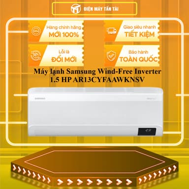 So sánh giá AR13CYFAAWKNSV  - Máy lạnh Samsung Inverter Wind-Free  1.5 HP AR13CYFAAWKNSV - GIAO TOÀN QUỐC rẻ nhất?