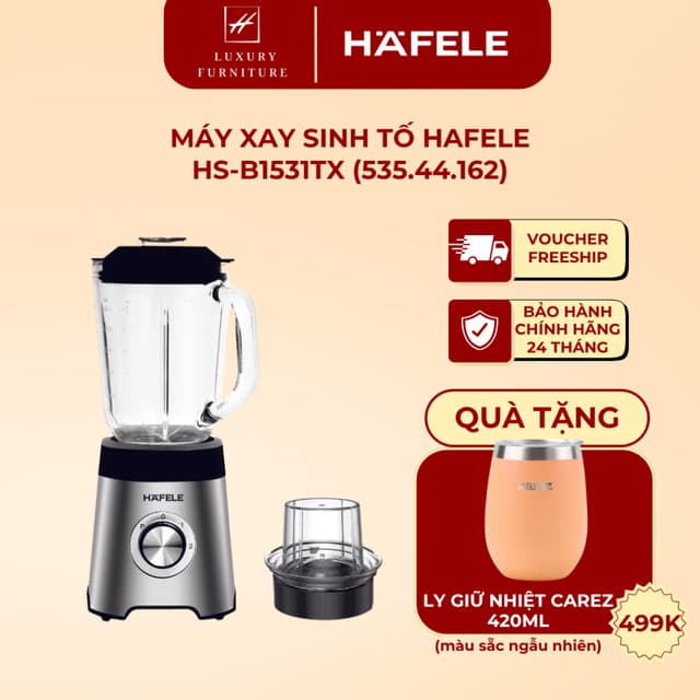 [Giao hỏa tốc HCM] Máy xay sinh tố Hafele HS-B1531TX (535.44.162) - Ảnh 7