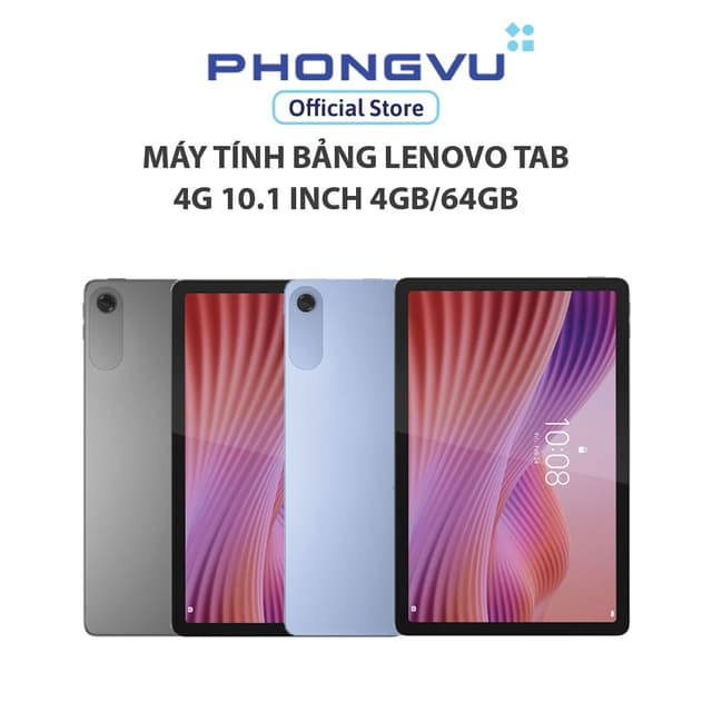Máy tính bảng Lenovo Tab 4G 10.1 inch 4GB/64Gb - Bảo hành 24 tháng - Ảnh 2