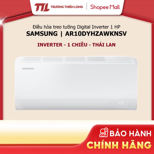AR10DYHZAWKNSV - Điều Hòa SAMSUNG Inverter 1 HP F-AR10DYHZA24 [FREESHIP HCM] - Ảnh 5