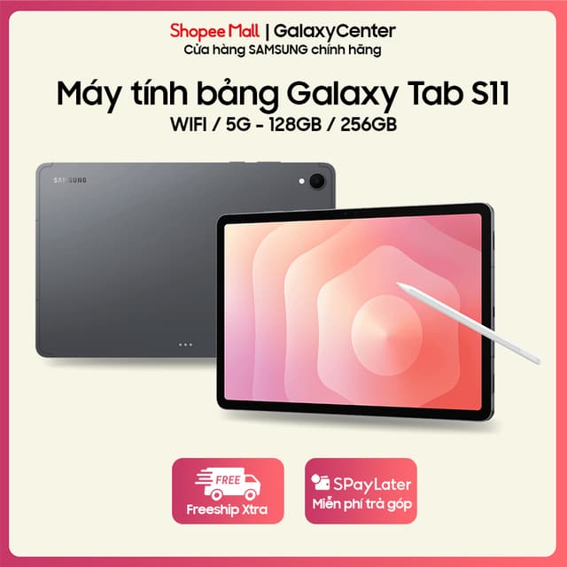 Máy Tính Bảng Samsung Galaxy Tab S11 Wifi 5G 12GB/256GB Chính Hãng Màn Hình 120Hz Pin 8400mah - Ảnh 9
